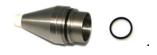 PUK Handpiece Ceramic Nozzle Snap-in with O-Ring