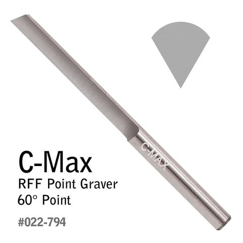 GRS Graver C-Max Carbide RFF 60deg