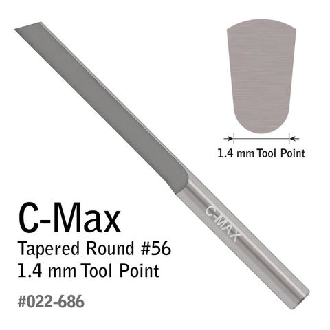 GRS Graver C-Max Tapered Round #56 1.4mm