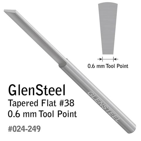Glensteel Tapered Flat Graver