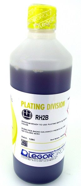 Legor Black Nero Rhodium 2G for Bath 1L | Australian Jewellers Supplies
