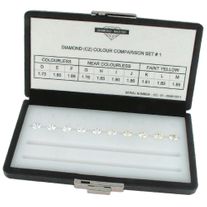Diamond Master CZ 1ct Colour Comparison Set of 10