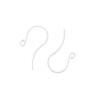 Shepherd Hook ball (light) - 9ct white gold