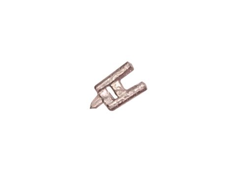 18ct White Straight K setting