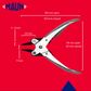 Plier - Maun Parallel Smooth Jaws Round 1½” 140mm