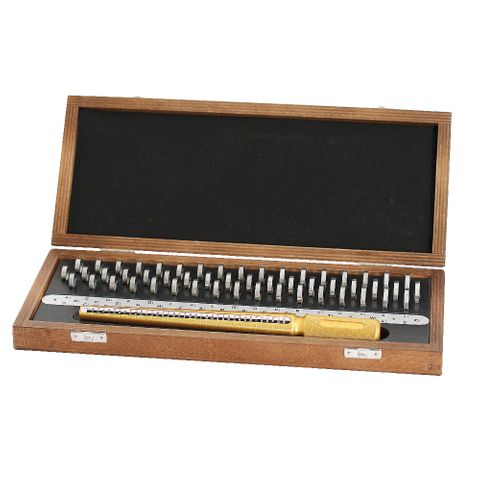 Aluminium Ring Stick Boxed Set with 52 4mm Rings