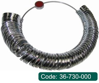 Finger Gauge Ring Sizer A-Z+6