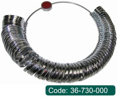 Finger Gauge Ring Sizer A-Z+6