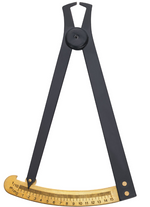 Steel Line Gauge 1-15mm 1/10mm Graduations