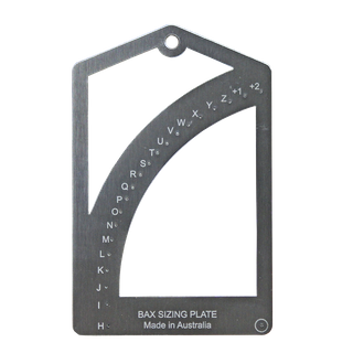BAX Ring Sizing Plate