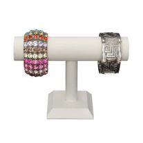 T Bar Bangle Stand White