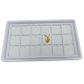800s: Insert Pad - Earring, Pendant Flat Pk48 -Wht