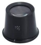 Eye Loupe - Plastic F2.5 Single Lens 2.5x