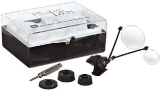 Eyeglass Double Loupe Clip-On Acrylic Lense 4X-10X