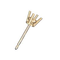 18ct Yellow Basket Studs