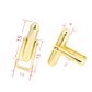 Cufflink - 9ct Yellow Gold non swivel base