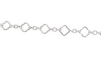 Chain Precut - Clover 3/1 Stg Silver /1M