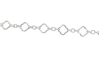 Chain Precut - Clover 3/1 Stg Silver /1M