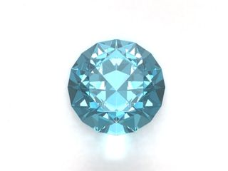 Swiss Blue Topaz Round 2mm
