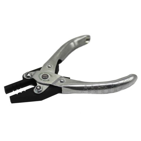 Plier - Maun Parallel Half Round and Flat with 3 C