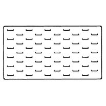 Tray Insert Large White - 55 Ring Slot Foam