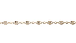 Chain - Starburst 3/1 Gold Filled /1M