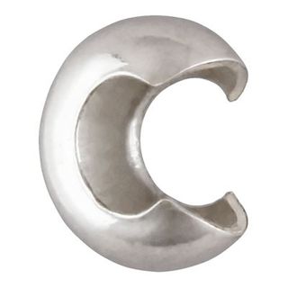 Crimp Cover - Sterling Silver 2.5mm