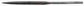 VALLORBE BARRETTE NEEDLE FILE