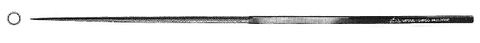 VALLORBE ROUND ESCAPEMENT NEEDLE FILE