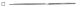 VALLORBE SQUARE NEEDLE FILE