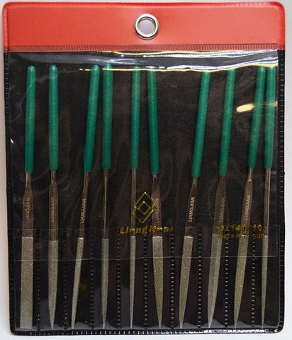 Diamond Micro File - 140mm (Set of 5)