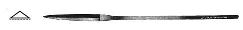 Escapement File - Vallorbe Barrette 140mm Cut 6