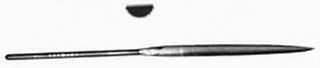 Needle File - Vallorbe Half Round 160mm Cut 3