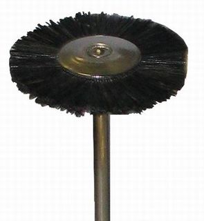 Hatho Mounted Brush Black Horse Hair 22mm