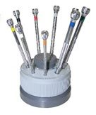 Bergeon Screwdriver Set 9 + Stand