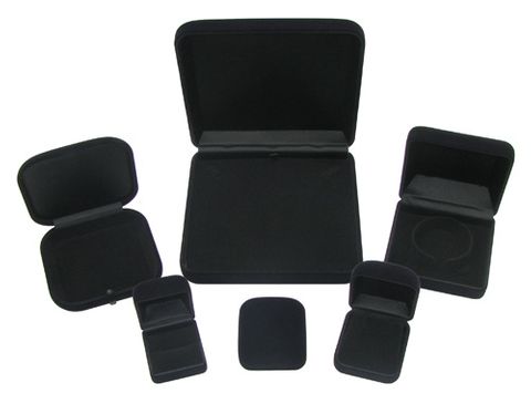 FLOCK BOXES - SQUARE BLACK