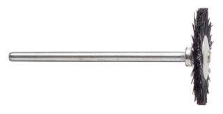 Hatho Mounted Brush Black Bristles 22mm