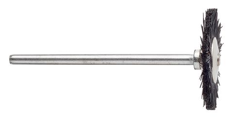 Hatho Mounted Brush Black Bristles 22mm