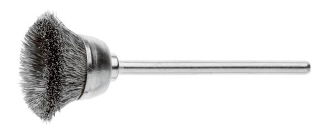 Hatho Mounted Cup Brush Stainless Steel Wire