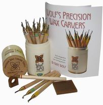WOLF Wax Carvers - Set of 18