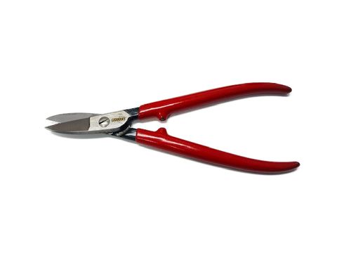 Metal Snips - German Straight Blade Open Handle