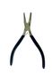 AJS Plier - Standard Flat/Half Rnd 130mm Blue Grip