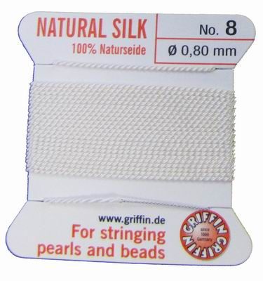 Silk - Griffin White #8 2mtr