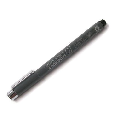 Black Fine Permanent Marker Pen