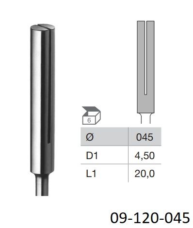 Emery Split Mandrel - Busch Parallel 4.5mm