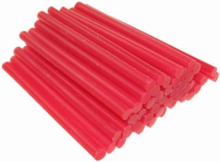Rod Sprue Wax - 1/4 Inch Round Red