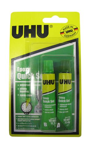 UHU Epoxy Adhesive - Quick Set 2 x 10ml