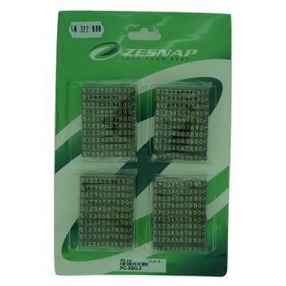 Price Cubes 5mm Black with Gold 480pce