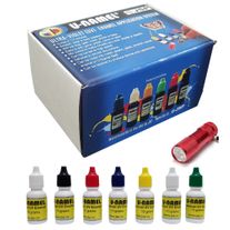 U-Namel Starter Kit - 7 Colours with LED Light