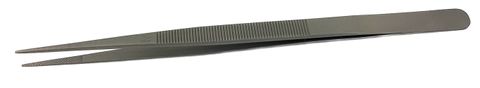 Tweezers - Bright S/Steel - 160mm, 0.9mm M Tip